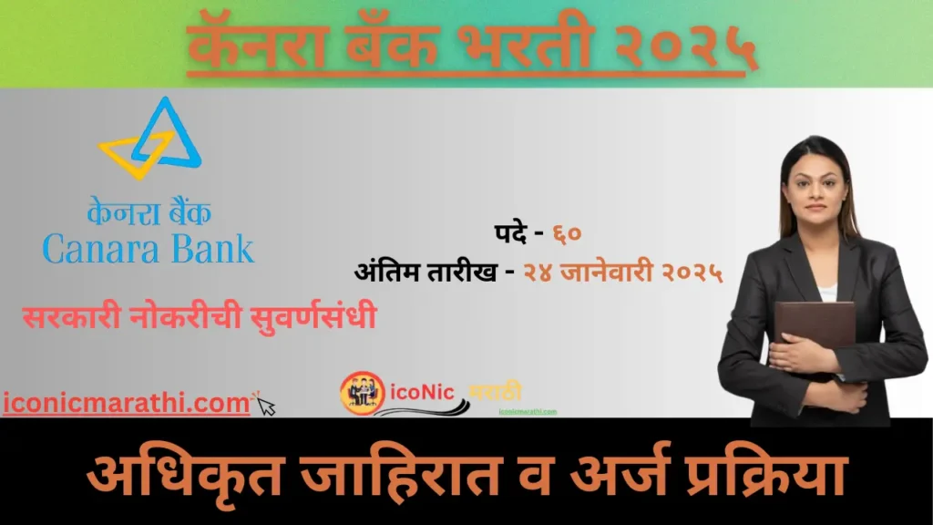 Canara Bank Bharti 2025